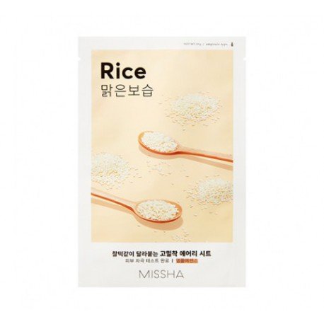 Airy Fit Rice Mask - Glättend - Missha - 1