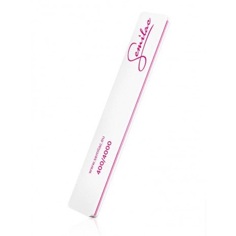 Gerade Polierfeile 2 Seiten 400/4000 - Semilac - 1