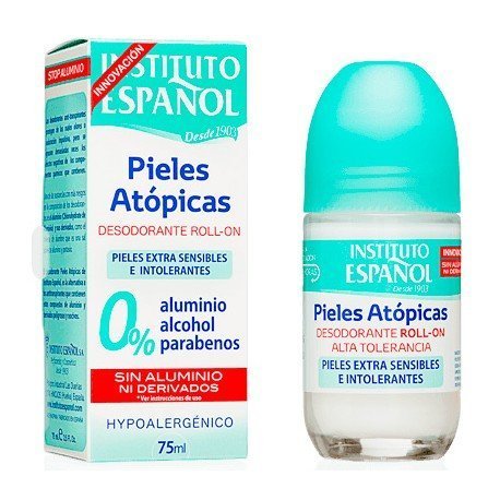 Roll on Deodorant 75 ml - Atopische Haut - Instituto Español - 1