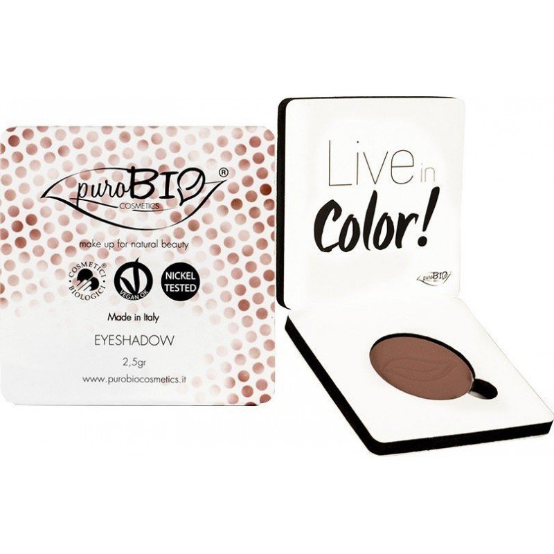 Taupegrauer Lidschatten 10 - Purobio - 1