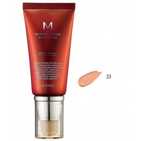 Missha - M Perfect Cover BB Cream - SPF42/PA+++ - 50 ml - Missha - 4