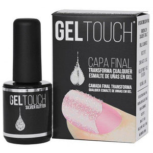 Top Coat Gel Dorado - Goldglitter - Gel Touch - 3