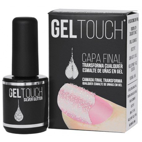 Top Coat Gel Dorado - Goldglitter - Gel Touch - 5