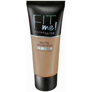 Fit Me Matte Poreless Foundation - Maybelline : 334 Warm Tan - 1