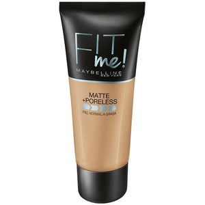 Fit Me Matte Poreless Foundation - Maybelline : 250 Sun Beige - 1