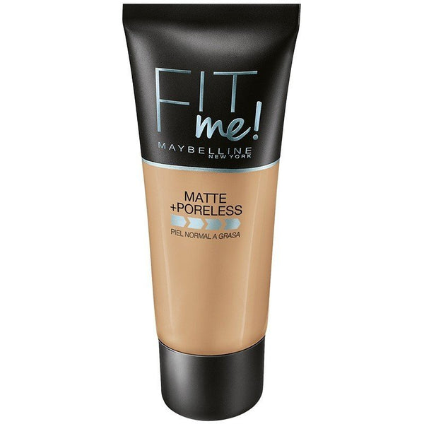 Fit Me Matte Poreless Foundation - Maybelline : 250 Sun Beige - 1