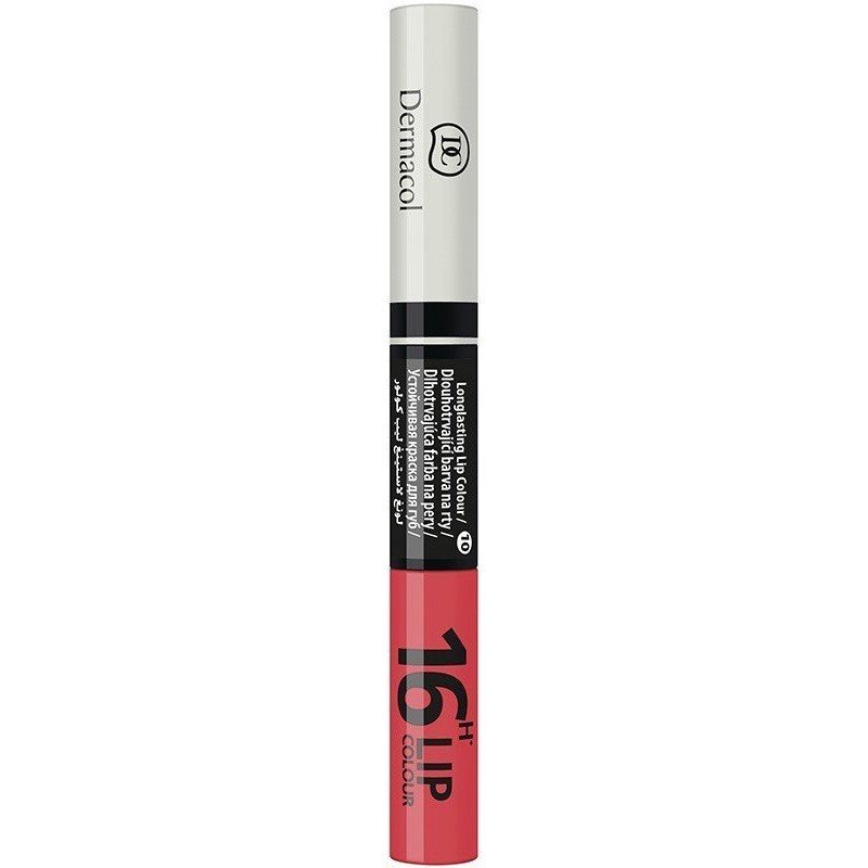 Langanhaltender Lippenstift - 16h Lippenfarbe - Dermacol - 1
