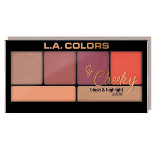 also Cheeky Blush &amp; Highlighter Palette - L.A. Colors : Hot and Spicy - 1