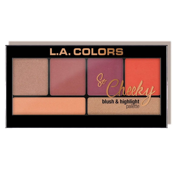 also Cheeky Blush &amp; Highlighter Palette - L.A. Colors : Hot and Spicy - 1