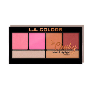 also Cheeky Blush &amp; Highlighter Palette - L.A. Colors - 1