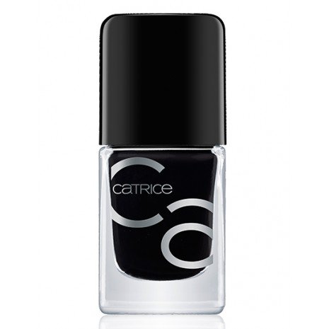 Nagellack - Icon nails Gel - Catrice : 20 BLACK TO THE ROUTES - 1