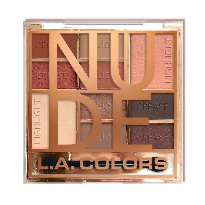 Lidschatten-Palette - Farbblock - L.A. Colors - 1