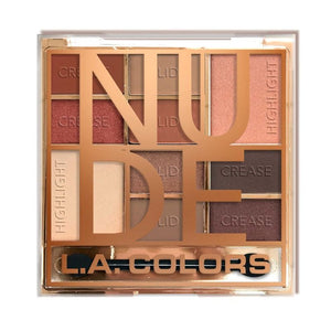Lidschatten-Palette - Farbblock - L.A. Colors - 1
