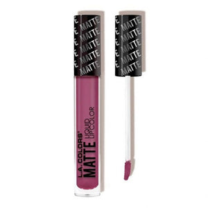 Flüssiger Lippenstift - Matte flüssige Lippenfarbe - L.A. Colors : Fierce - 1