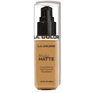 Flüssige Foundation – wirklich matt - L.A. Colors : CafÃ© - 1