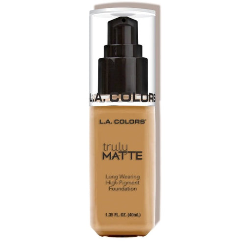 Flüssige Foundation – wirklich matt - L.A. Colors : CafÃ© - 1