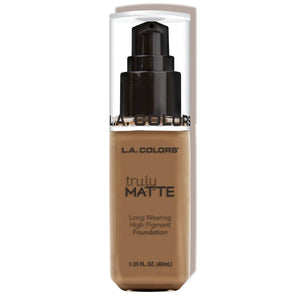 Flüssige Foundation – wirklich matt - L.A. Colors : Cappuccino - 1