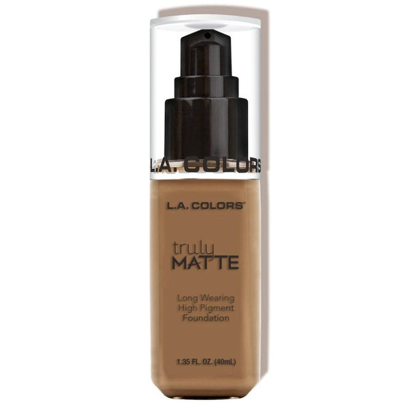Flüssige Foundation – wirklich matt - L.A. Colors : Cappuccino - 1