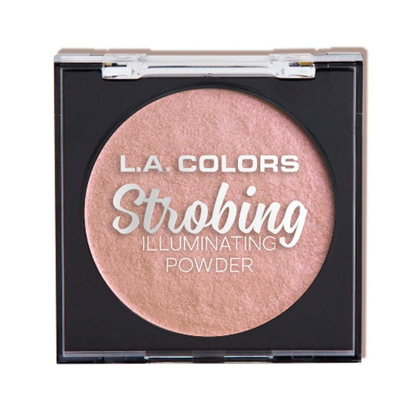 Strobing Puder-Highlighter - L.A. Colors : Flashing Pink - 1
