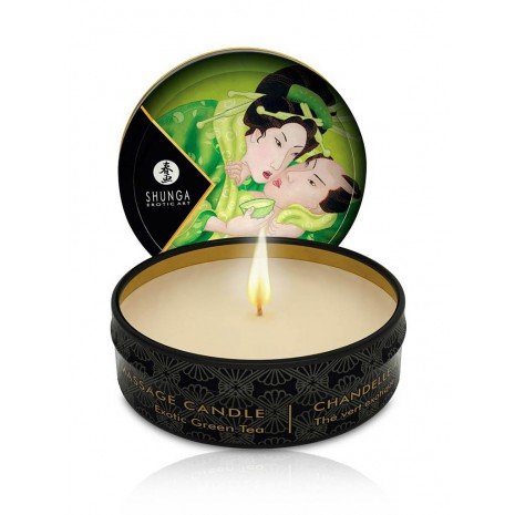 Mini Caress by Candelight Vela Masaje Té Verde 30ml - Kerzen - Shunga - 1