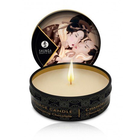 Vela de Masaje Chocolate - Mini Caress by Candelight - 30 ml - Erotik - Shunga - 1