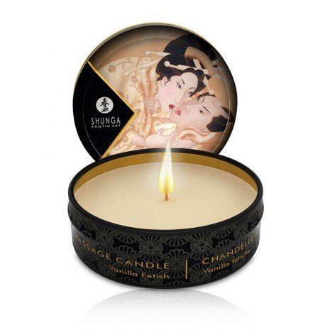 Mini Caress by Candelight Vanille Massagekerze 30ml - Kerzen - Shunga - 1