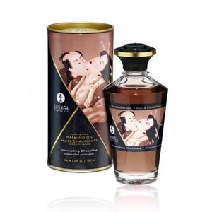 Massageöl mit Wärmeeffekt Intensiver Schokoladengeschmack 100 ml - Öle - Shunga - 1