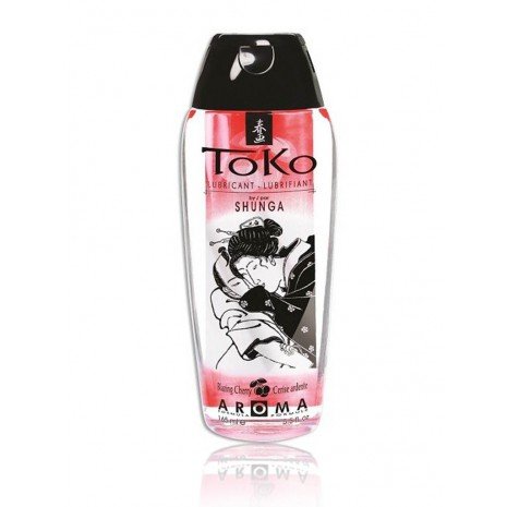 Toko Aroma Burning Cherry Gleitmittel. - Schmiermittel - Shunga - 1