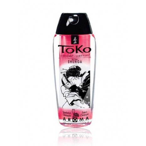 Toko Aroma Lubricant Erdbeeren mit Cava. - Schmiermittel - Shunga - 1