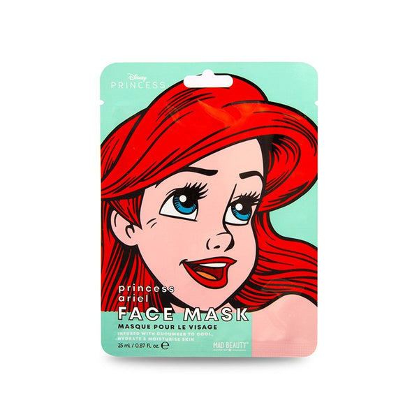 Ariel Gesichtsmaske - Disney Prinzessinnen - Mad Beauty - 1