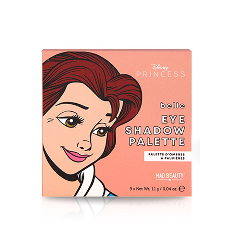 Belle Lidschatten-Palette - Disney-Prinzessinnen - Mad Beauty - 1