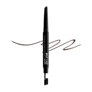 Fill &amp; Fluff Augenbrauenstift - Professionelles Make-up - Nyx : FILL &amp; FLUFF EYBRW PMD PNCL-CHOCLTE - 1