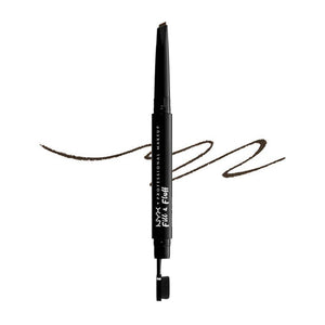 Fill &amp; Fluff Augenbrauenstift - Professionelles Make-up - Nyx : FILL &amp; FLUFF EYBRW PMD PNCL-ESPRESO - 1