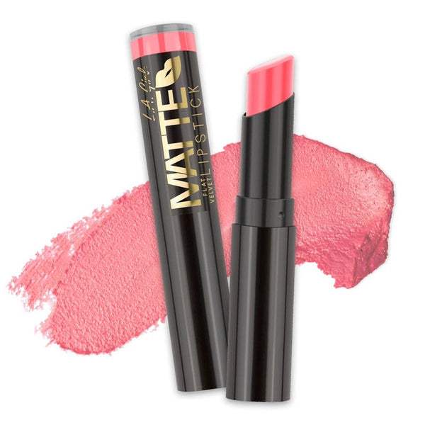 Lippenstift - Matter, flacher Samt-Lippenstift - L.A. Girl : Blessed - 1