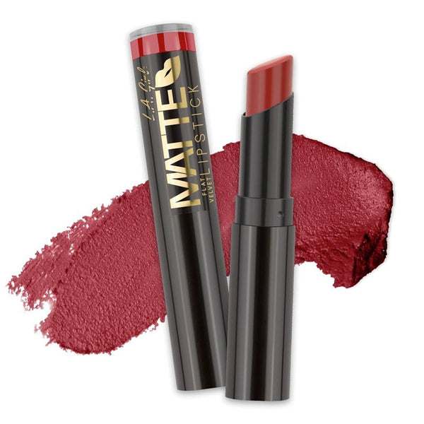 Lippenstift - Matter, flacher Samt-Lippenstift - L.A. Girl : Bite Me - 1