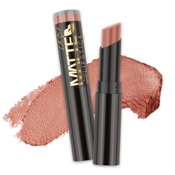 Lippenstift - Matter, flacher Samt-Lippenstift - L.A. Girl : Snuggle - 1