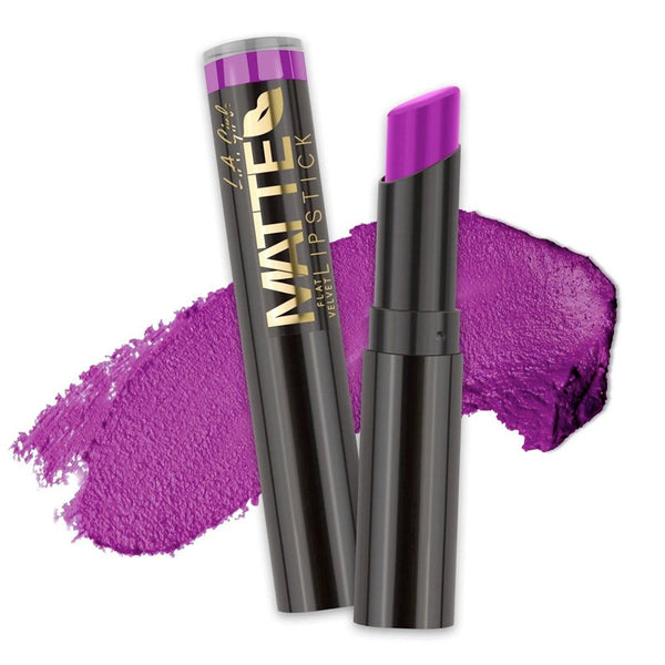 Lippenstift - Matter, flacher Samt-Lippenstift - L.A. Girl : Love Triangle - 1