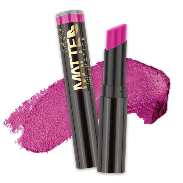 Lippenstift - Matter, flacher Samt-Lippenstift - L.A. Girl : Manic - 1