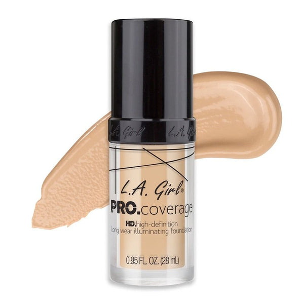 Flüssige Foundation - Pro Coverage Illuminating - L.A. Girl : Fair - 1