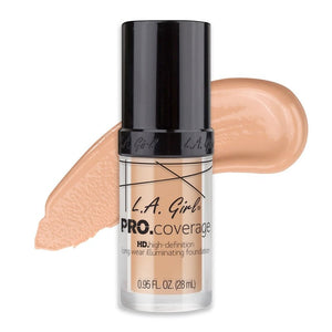 Flüssige Foundation - Pro Coverage Illuminating - L.A. Girl : Porcelain - 1