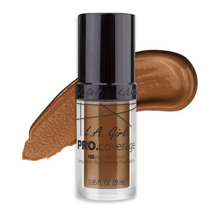 Flüssige Foundation - Pro Coverage Illuminating - L.A. Girl : Coffee - 1