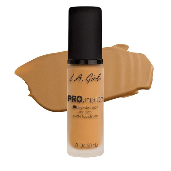 Pro Matte Foundation - L.A. Girl : Golden bronze - 1