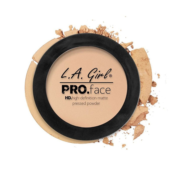 Kompaktpuder - Pro Face Matt - L.A. Girl : Nude Beige - 1