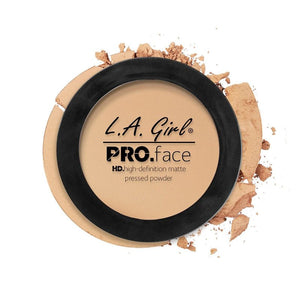 Kompaktpuder - Pro Face Matt - L.A. Girl : Soft honey - 1