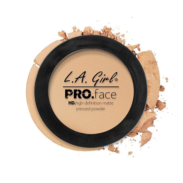 Kompaktpuder - Pro Face Matt - L.A. Girl : Soft honey - 1