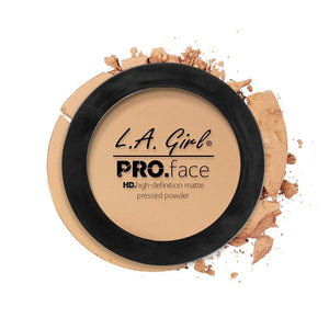 Kompaktpuder - Pro Face Matt - L.A. Girl : Medium Beige - 1