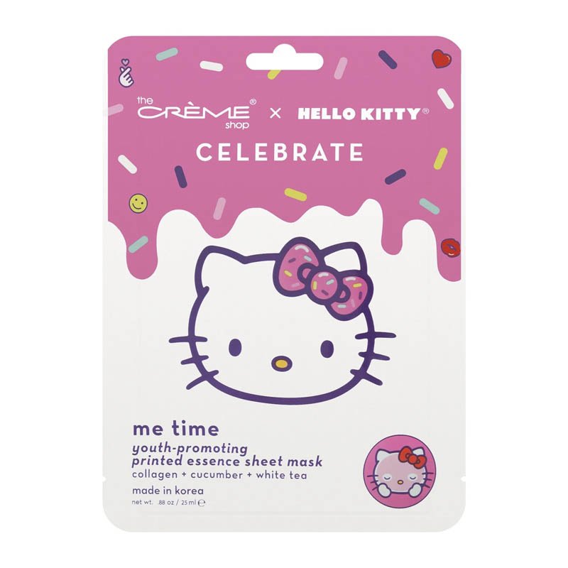 Mascarilla-Gesichtsbehandlung - Hello Kitty Celebrate - The Crème Shop - 1