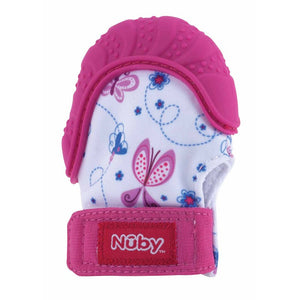 Happy Hands™ Beißhandschuh – 3m+ - Nuby : Rosa - 1