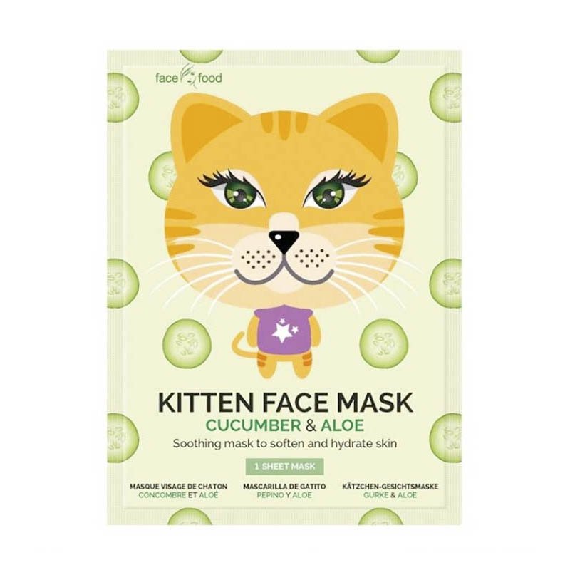 Gesichtsmaske aus Stoff - Gurke &amp; Aloe Cat - Montagne Jeunesse - 1