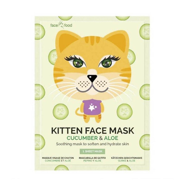 Gesichtsmaske aus Stoff - Gurke &amp; Aloe Cat - Montagne Jeunesse - 1